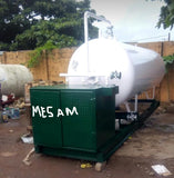 Gas tank installation